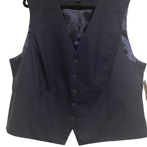 Townhill Men's Button Front V-neck Tailored Vest Size 3X